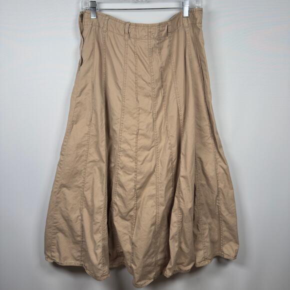 Vintage Faded Glory Women's A-line Skirt Tan Streetwear Size 14 - Picture 5 of 6